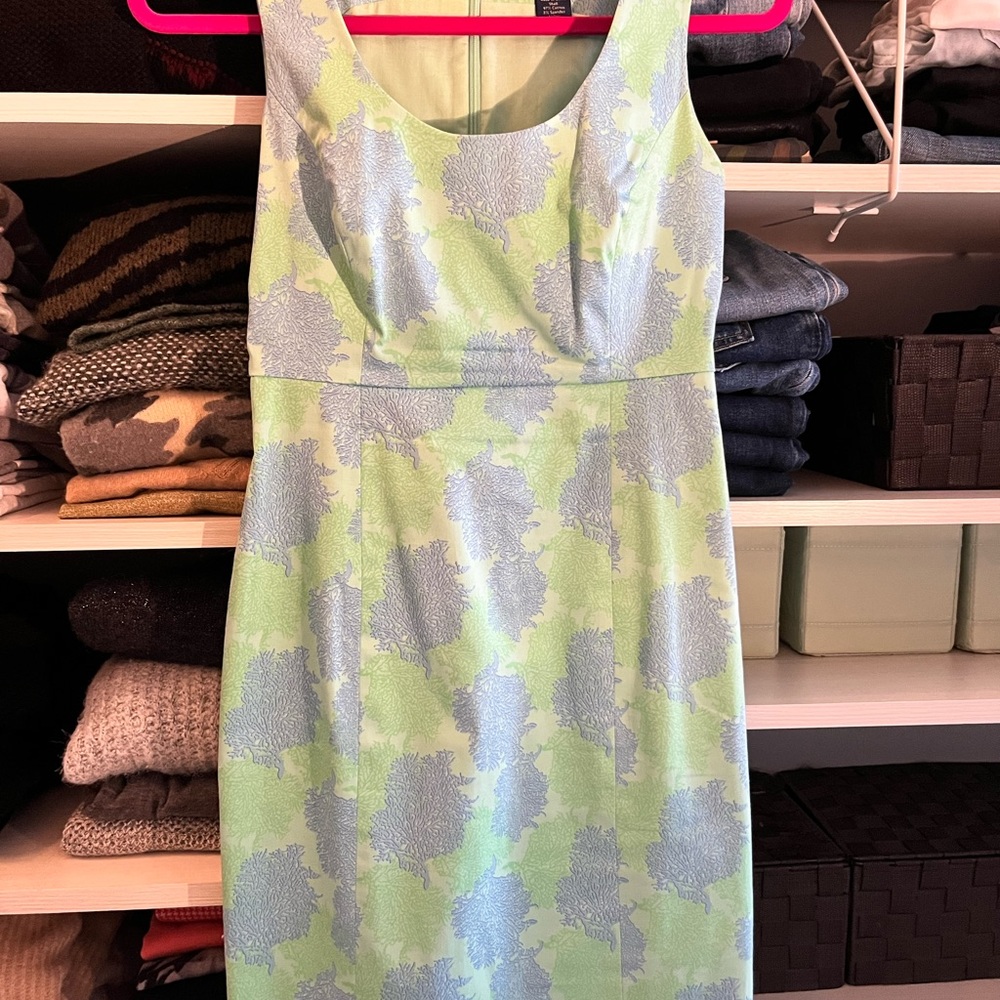 Vineyard Vines Coral Print Dress